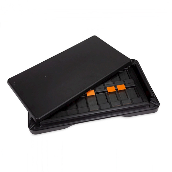 Plateau de coloration pour lames à 18 places